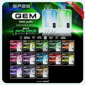 SP2S GEM 9000 Puffs